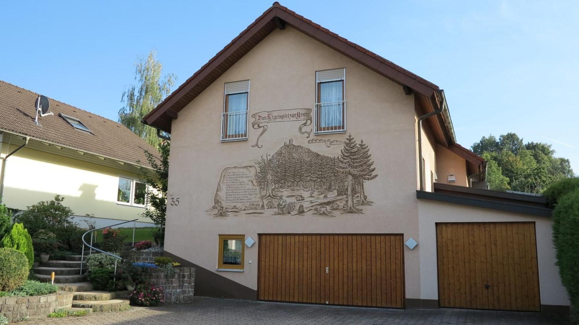 Ferienwohnung Herrnberg Baden-Bade Exterior foto